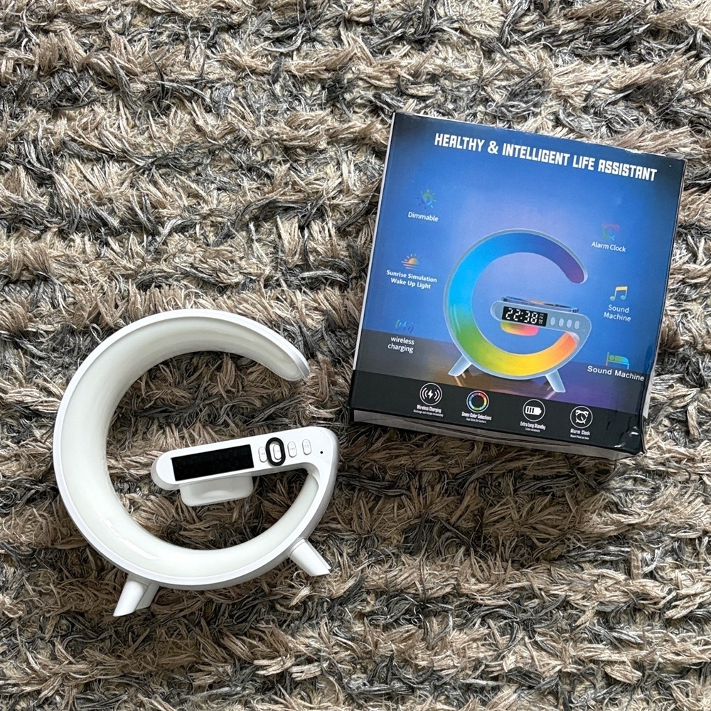 Smart Light Sound Machine/ Phone Charger & More